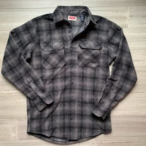 NWOT fleece button down shirt